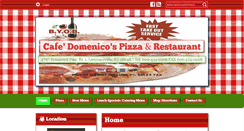 Desktop Screenshot of cafedomenicosonline.com